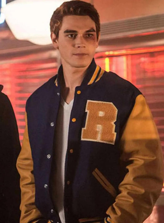 K.J. Apa Riverdale Season 07 Bomber Jacket