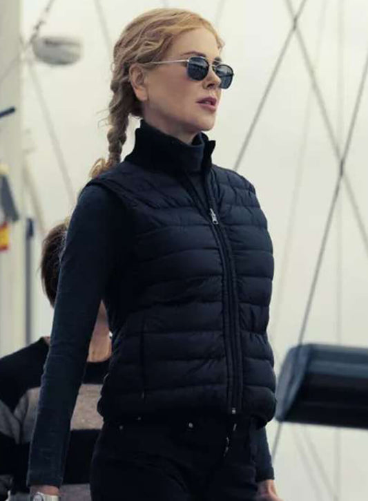 Kaitlyn Meade Special Ops Lioness Black Puffer vest