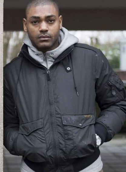 Kano Top Boy S04 Grey Bomber Jacket