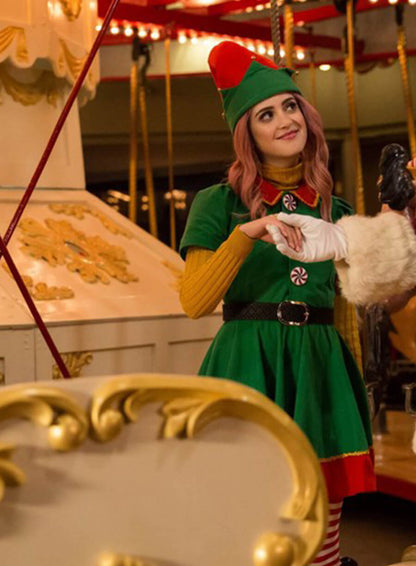 Kate Decker A Cinderella Story: Christmas Wish Green Costume
