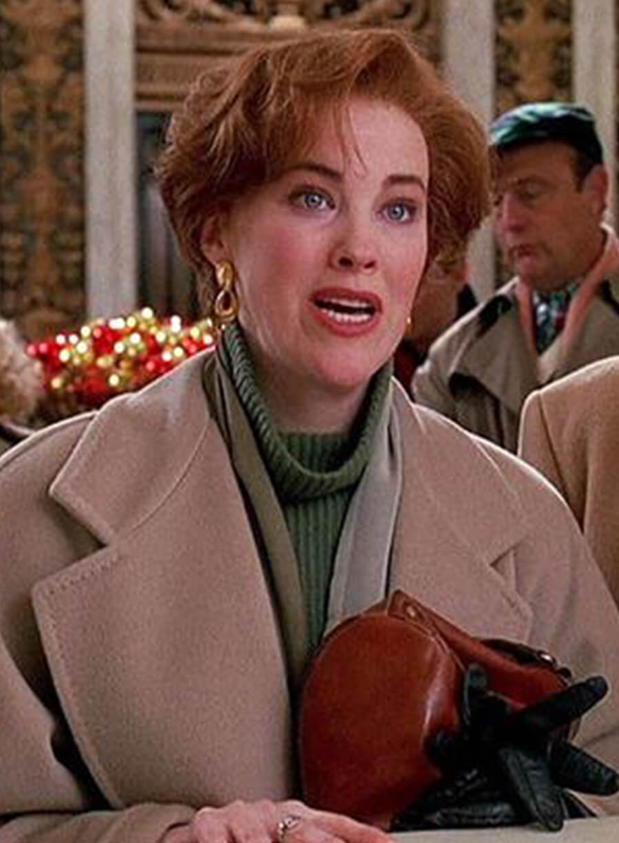 Kate McCallister Home Alone White Coat