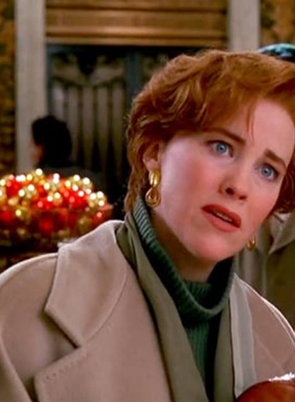 Kate McCallister Home Alone White Coat