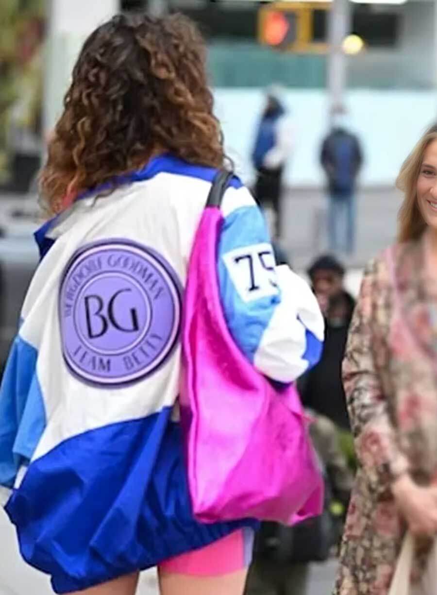 Katerina Tannenbaum And Just Like That S02 Blue Jacket