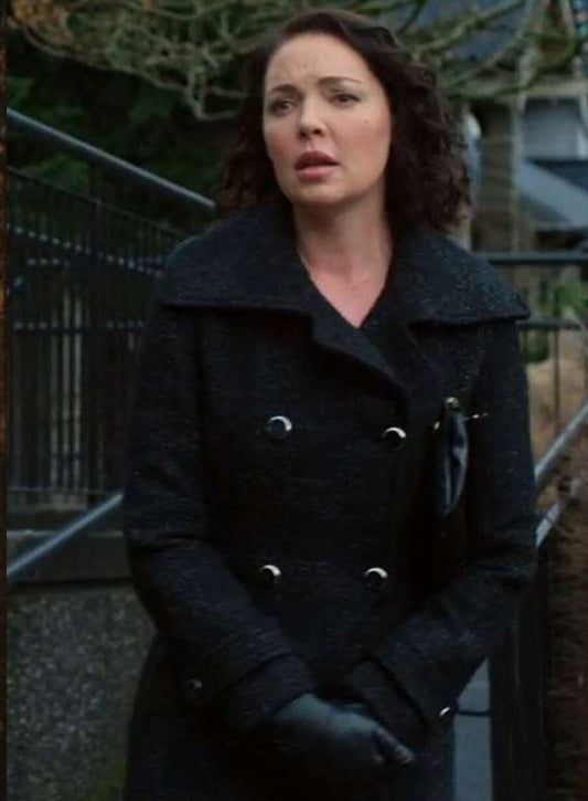 Katherine Heigl Firefly Lane Black Coat
