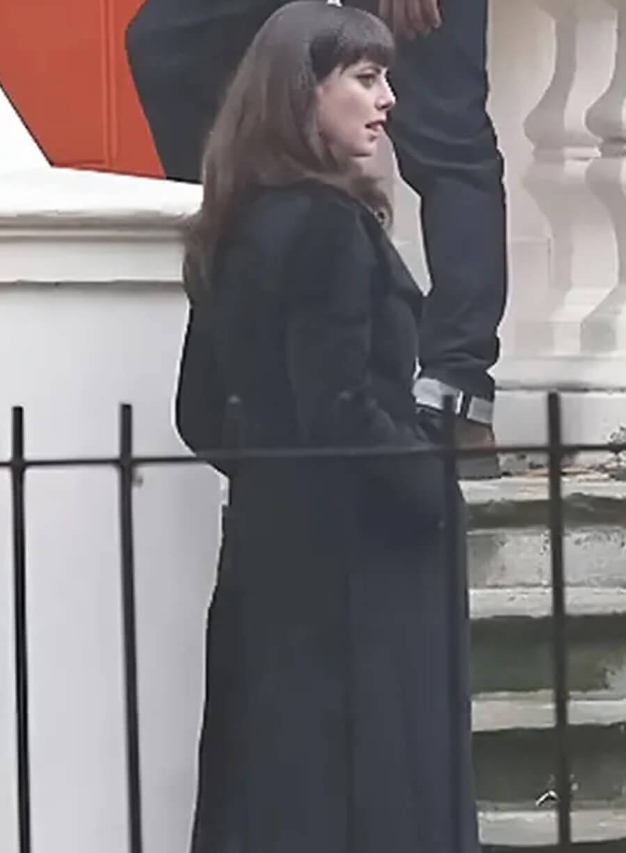 Kaya Scodelario Long Coat