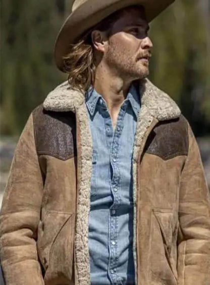 Kayce Dutton Suede Leather Jacket