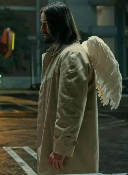 Keanu Reeves Good Fortune 2025 Coat