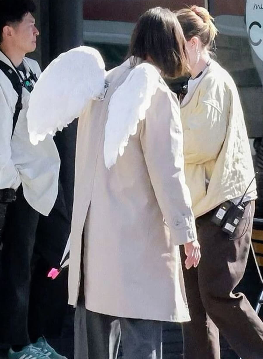 Keanu Reeves Good Fortune 2025 Coat