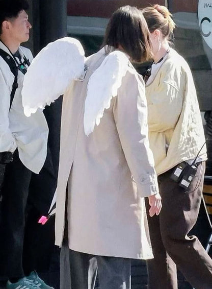 Keanu Reeves Good Fortune 2025 Coat