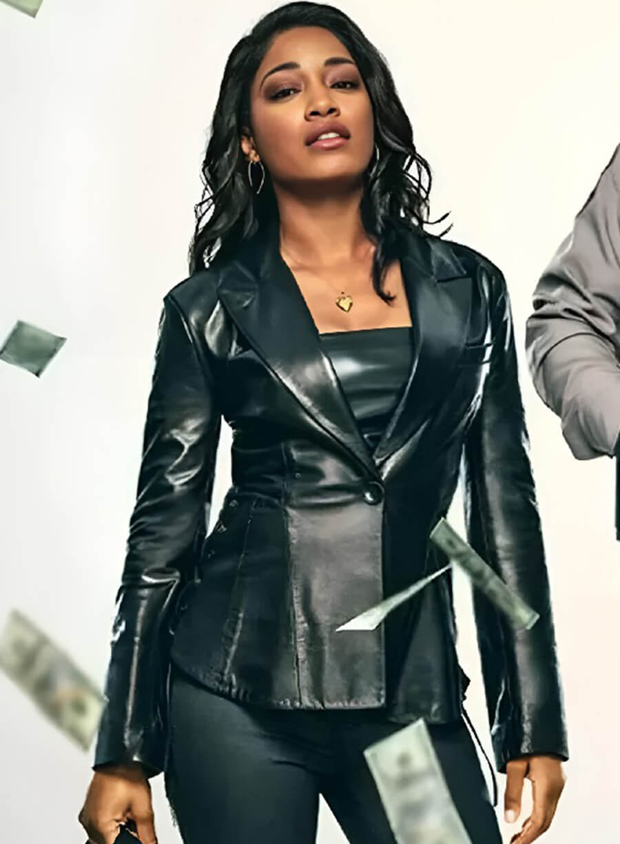 Keke Palmer The Pickup Black Leather Jacket