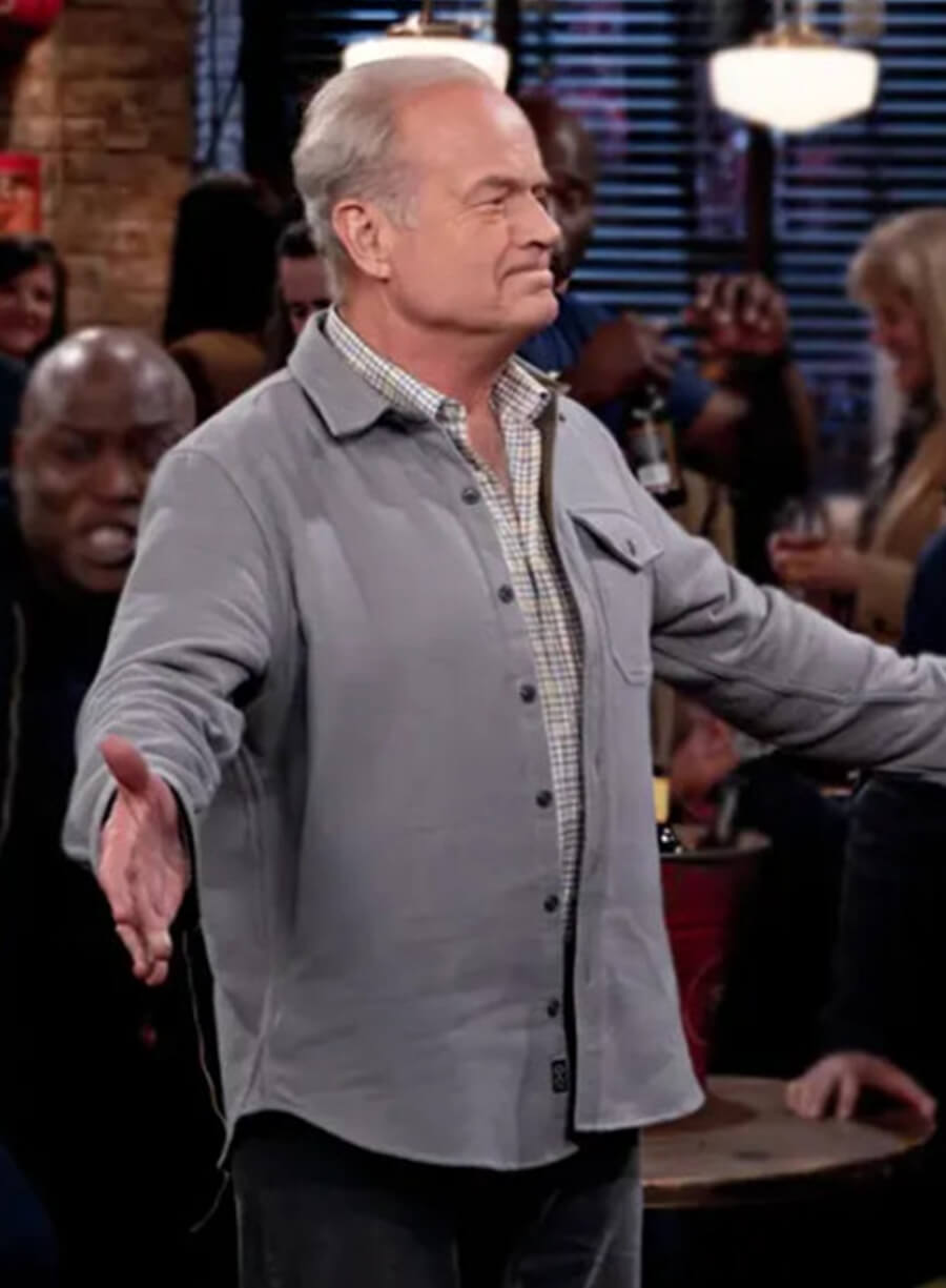 Kelsey Grammer Dr. Frasier Crane Grey Jacket