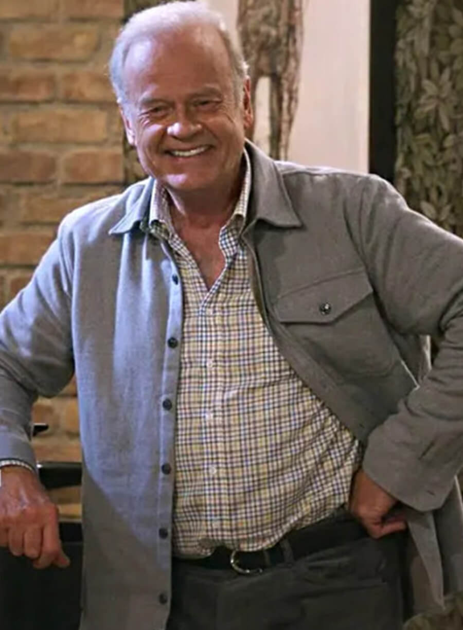 Kelsey Grammer Dr. Frasier Crane Grey Jacket