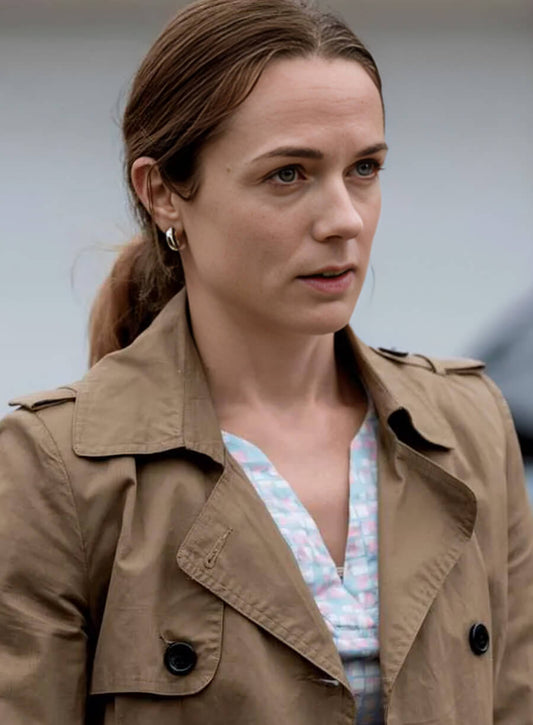Kerry Condon Better Call Saul Brown Trench Coat