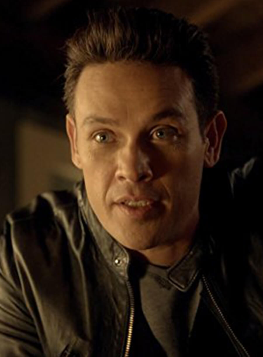 Kevin Alejandro Dan Lucifer Black Leather Jacket