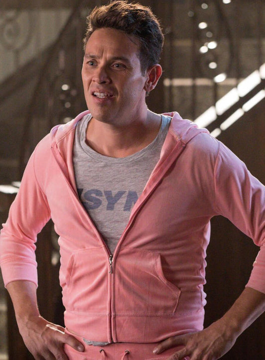 Kevin Alejandro Dan Lucifer S01 Pink Jacket