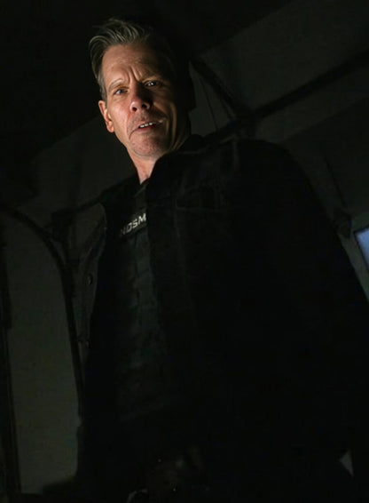 Kevin Bacon The Bondsman Black Denim Jacket