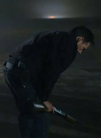 Kevin Bacon The Bondsman Black Denim Jacket