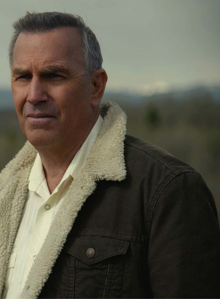 Kevin Costner Let Him Go Black Jacket