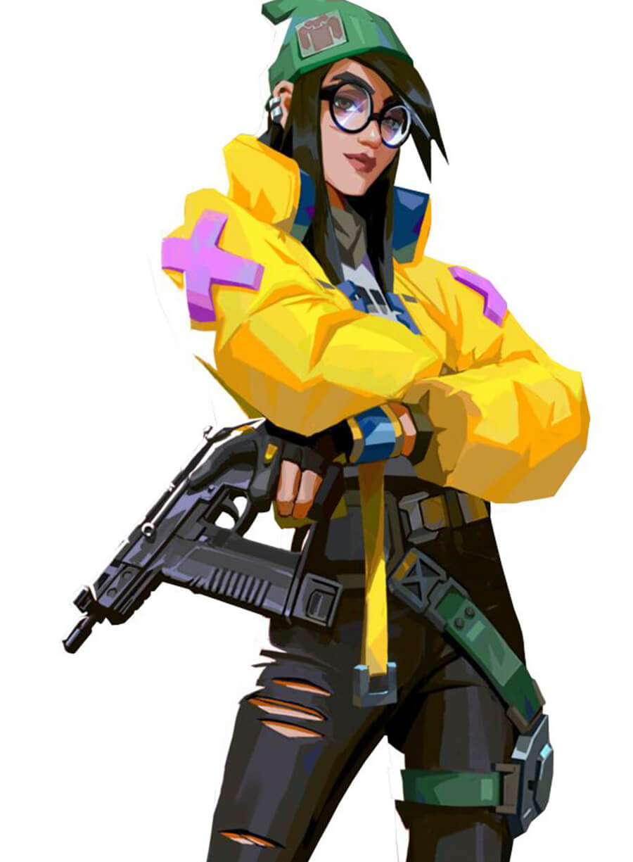 Killjoy Agent Yellow Leather Jacket