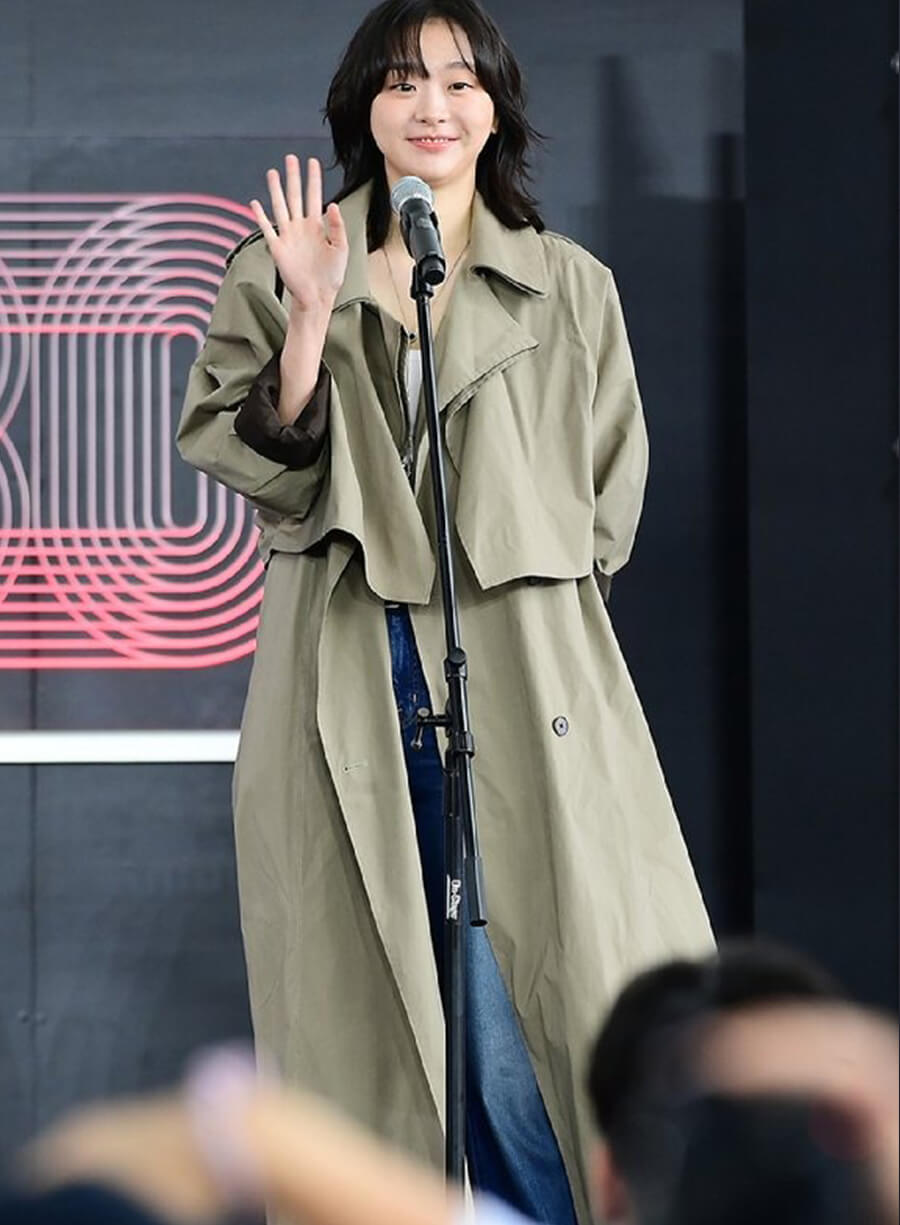 Kim Da-mi The Great Flood Trench Coat