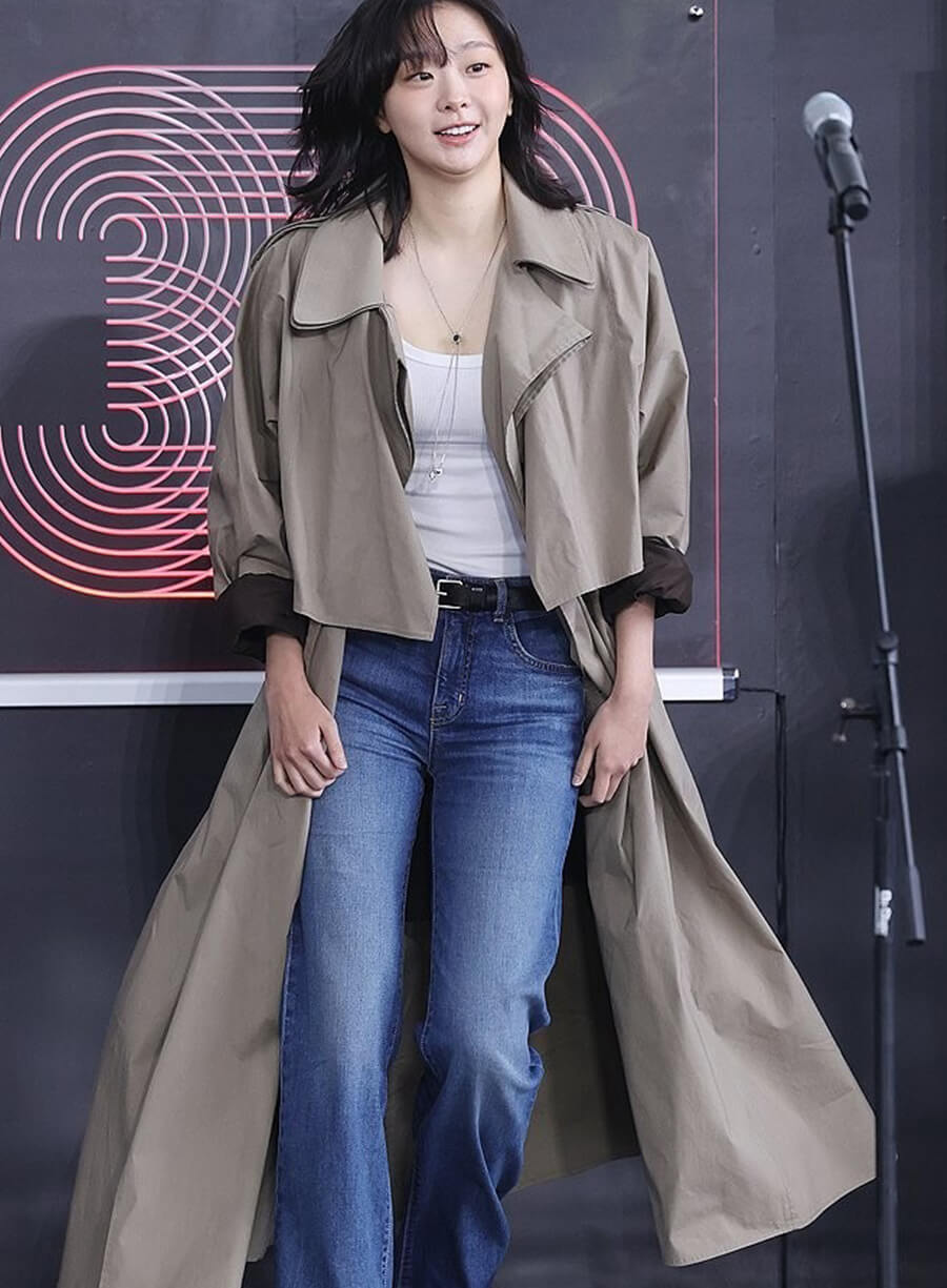 Kim Da-mi The Great Flood Trench Coat