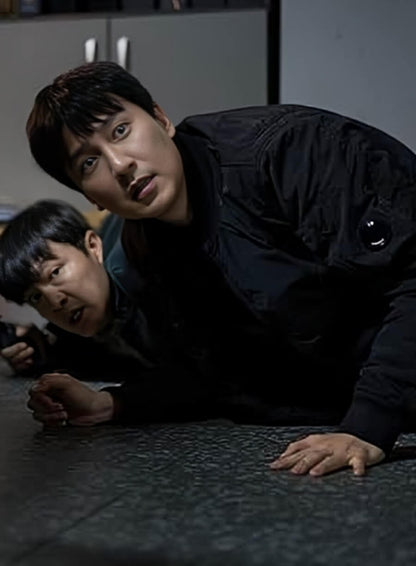 Kim Nam-gil Trigger 2025 Black Jacket