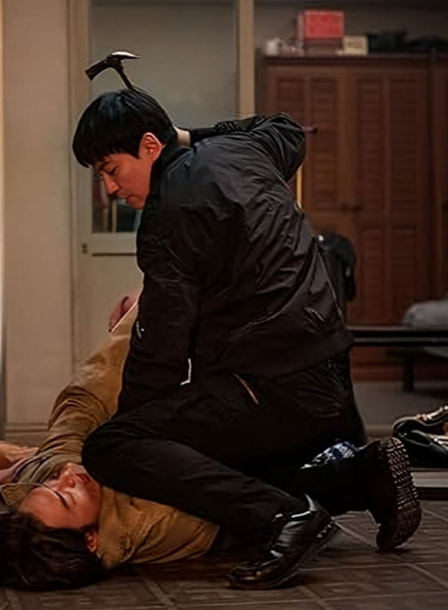 Kim Nam-gil Trigger 2025 Black Jacket
