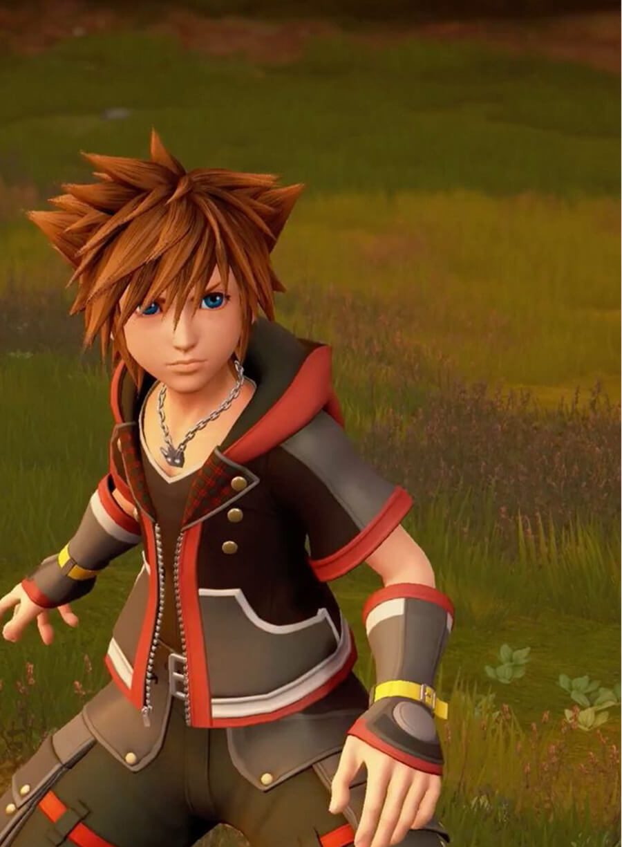 Kingdom Hearts III Sora Black Leather Jacket
