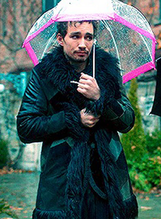 Klaus The Umbrella Academy Shearling Coat