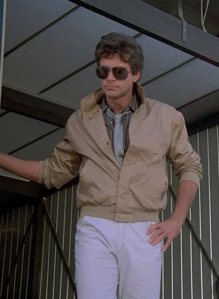 Knight Rider Michael Knight Brown Jacket
