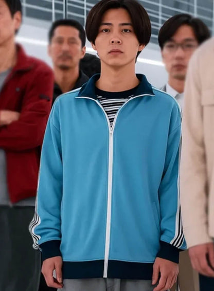 Kotaro Daigo Alice in Borderland S03 Blue Track Jacket