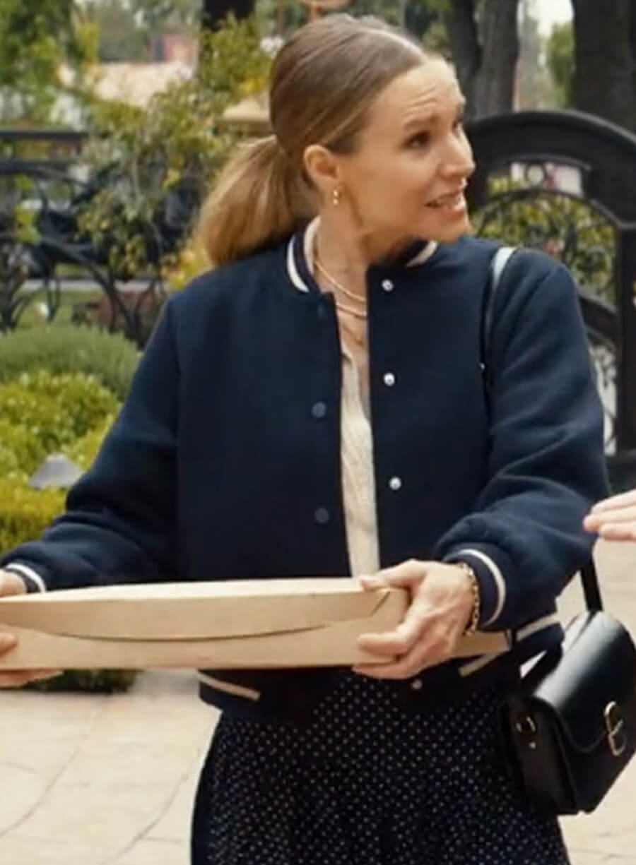 kristen bell Nobody Wants This 2024 Bomber Jacket