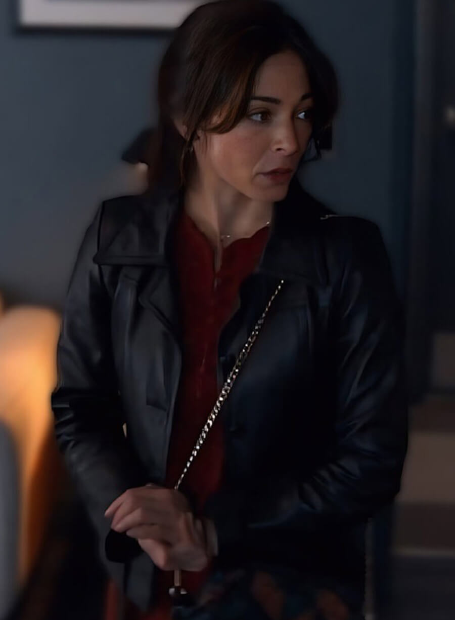 Kristin Kreuk Murder in a Small Town Black Jacket