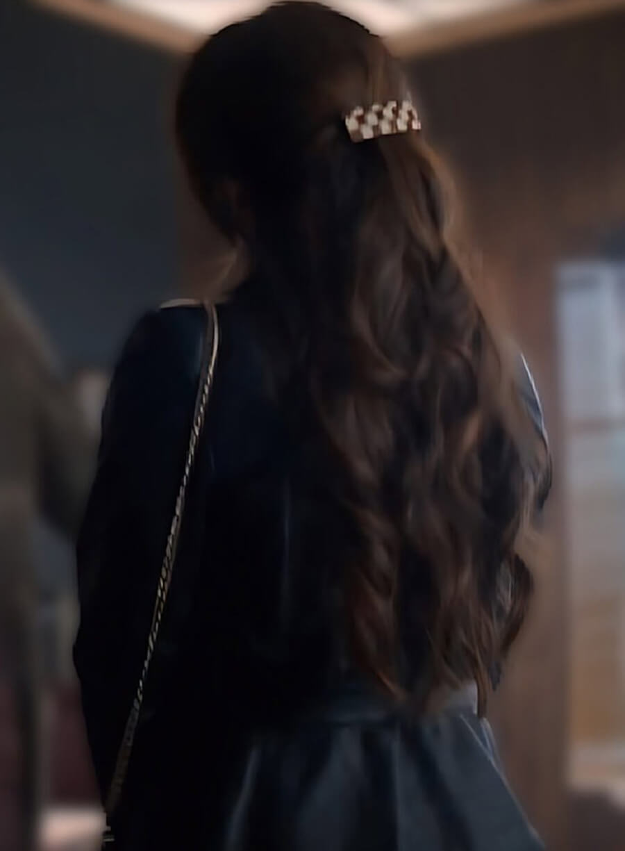 Kristin Kreuk Murder in a Small Town Black Jacket