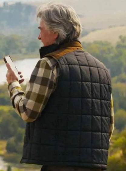 Kurt Russell The Madison Black Quilted Vest
