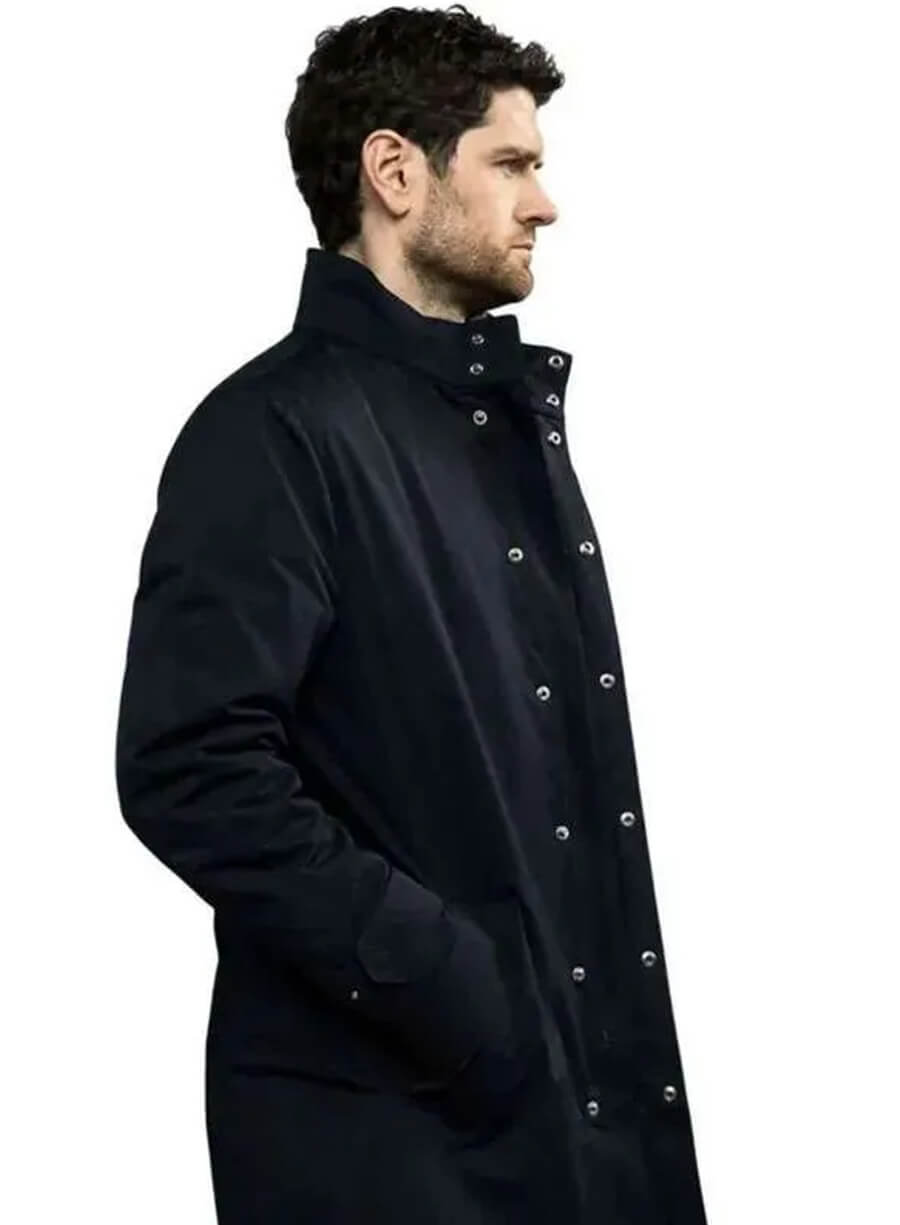 Kyle Soller Slow Horses S06 Black Coat