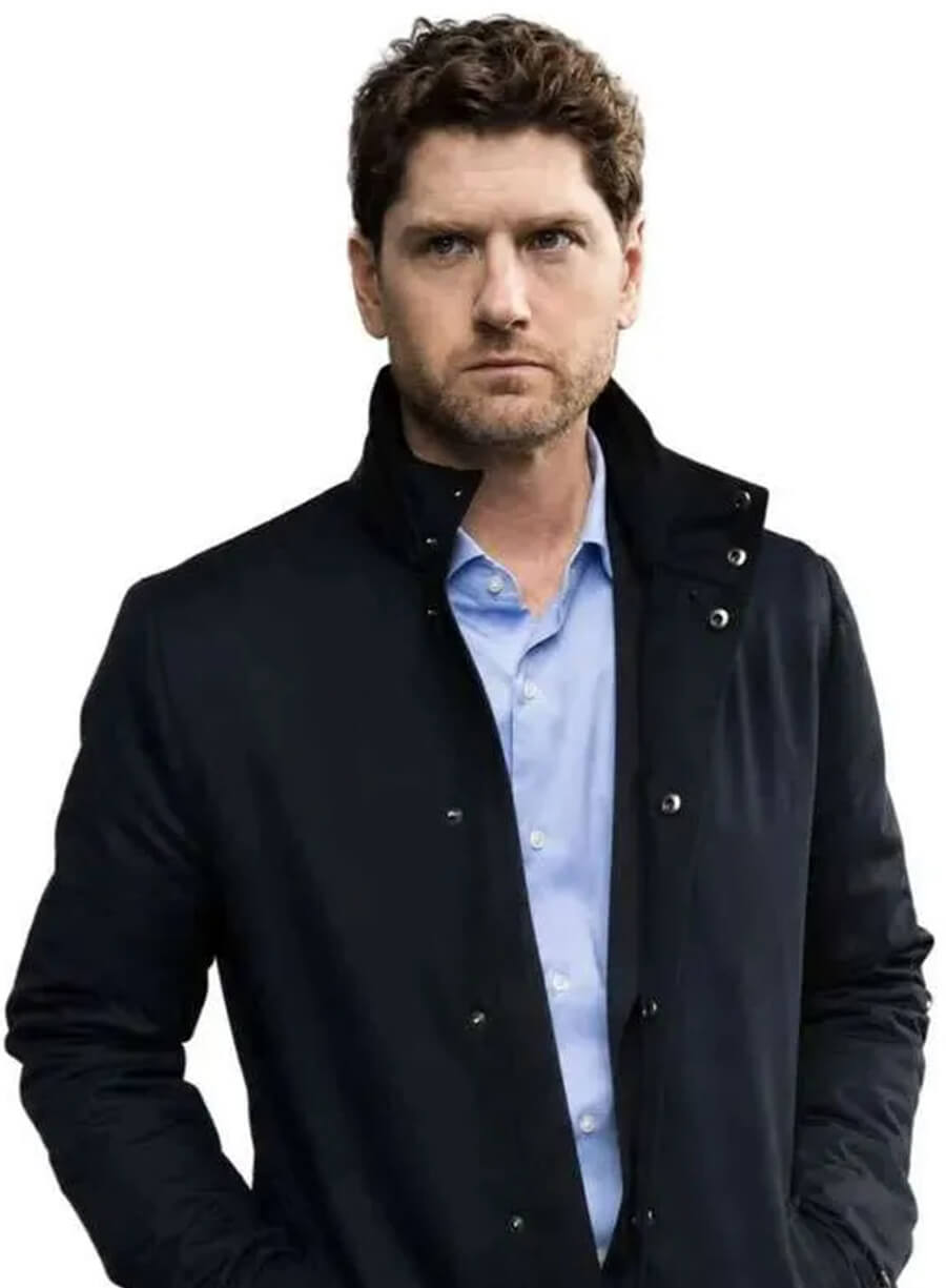 Kyle Soller Slow Horses S06 Black Coat