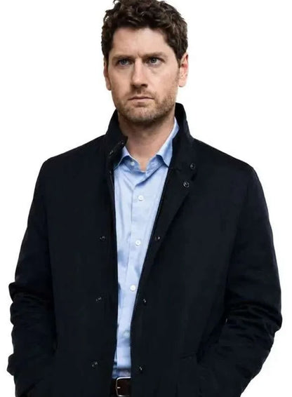 Kyle Soller Slow Horses S06 Black Coat