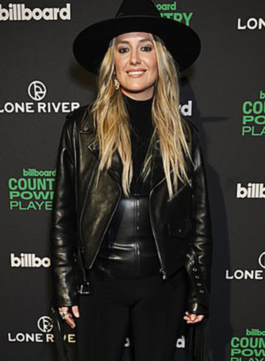 Lainey Wilson Country Power Players Fringe Leather Jacket