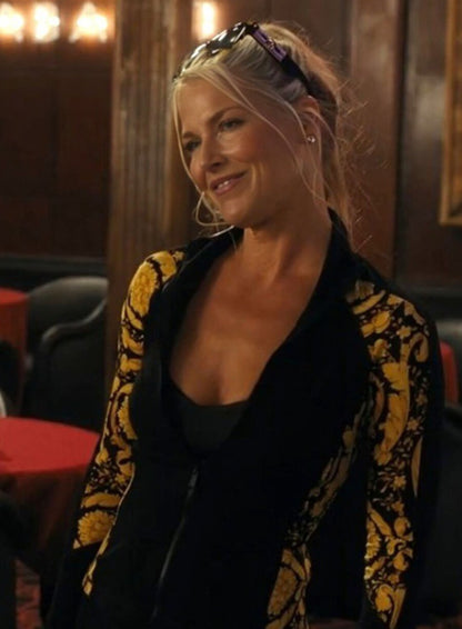 Landman Ali Larter Yellow and Black Jacket