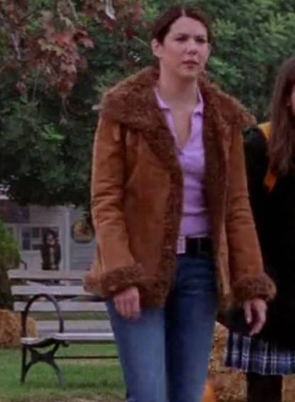 Lauren Graham Gilmore Girls S03 Leather Jacket