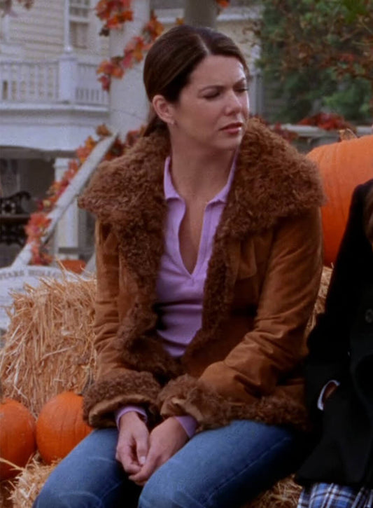 Lauren Graham Gilmore Girls S03 Leather Jacket