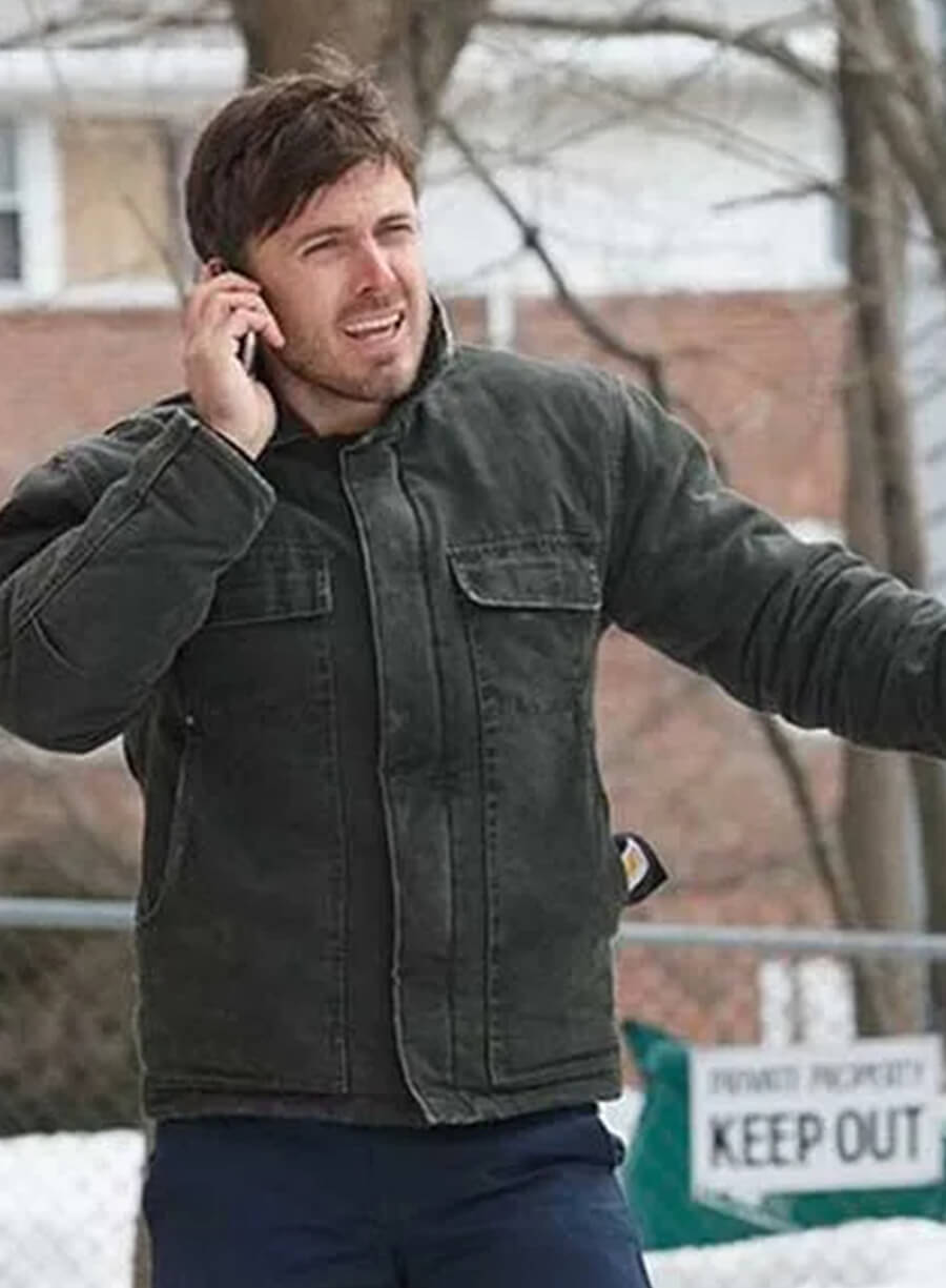 Lee Chandler Manchester by the Sea Black Jacket 