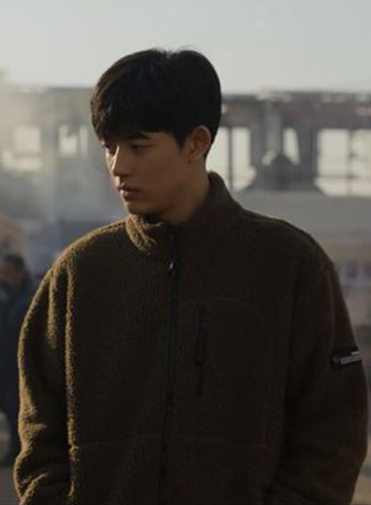Lee Su-hyeok All of Us Are Dead Brown Jacket