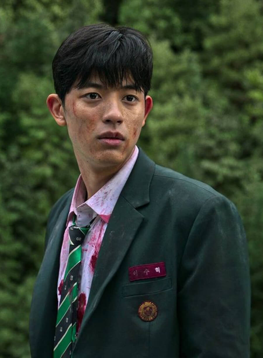 Lee Su-hyeok All of Us Are Dead Green Blazer