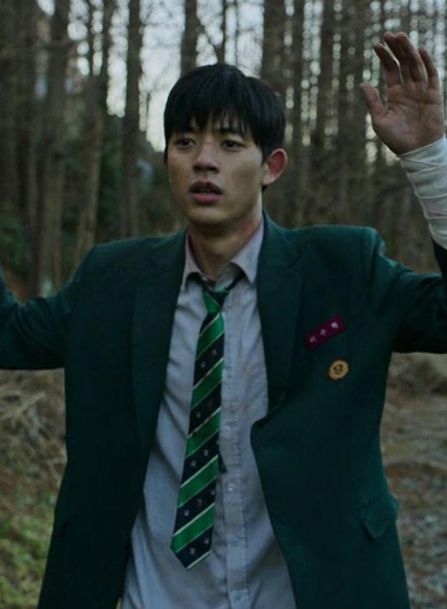 Lee Su-hyeok All of Us Are Dead Green Blazer