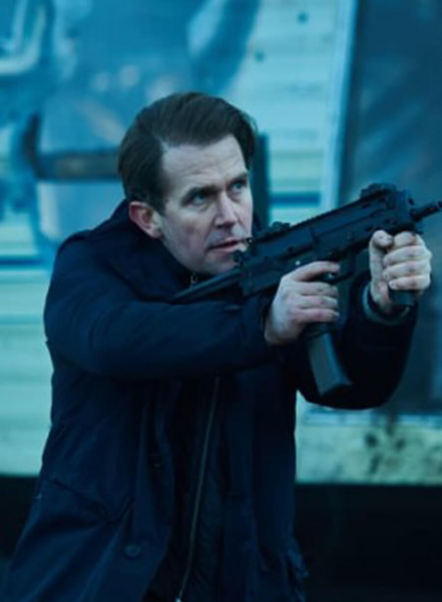 Leif Hansen Gangs of London Blue Jacket