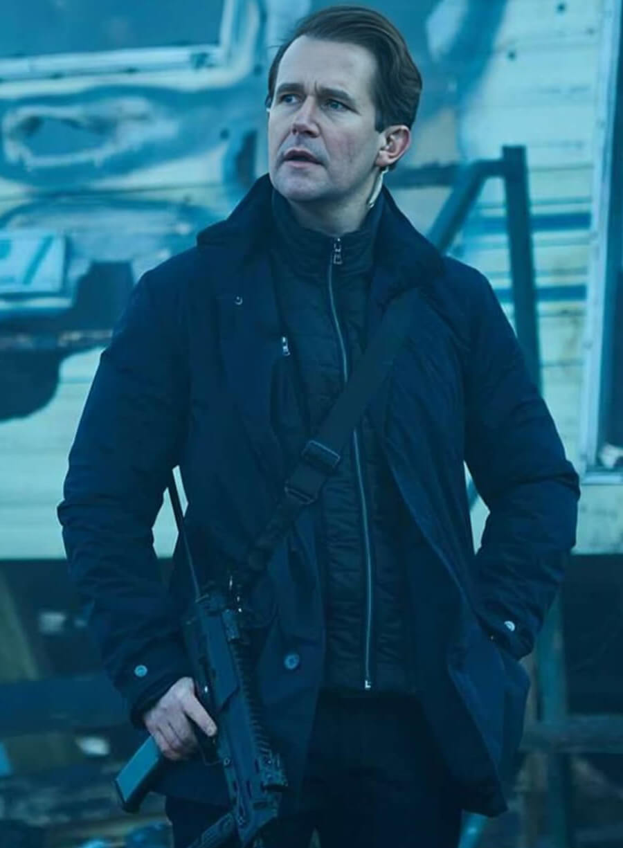 Leif Hansen Gangs of London Blue Jacket