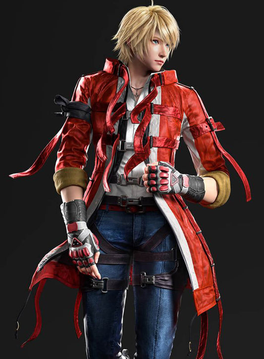 Leo Kliesen Tekken 8 Red Long Coat