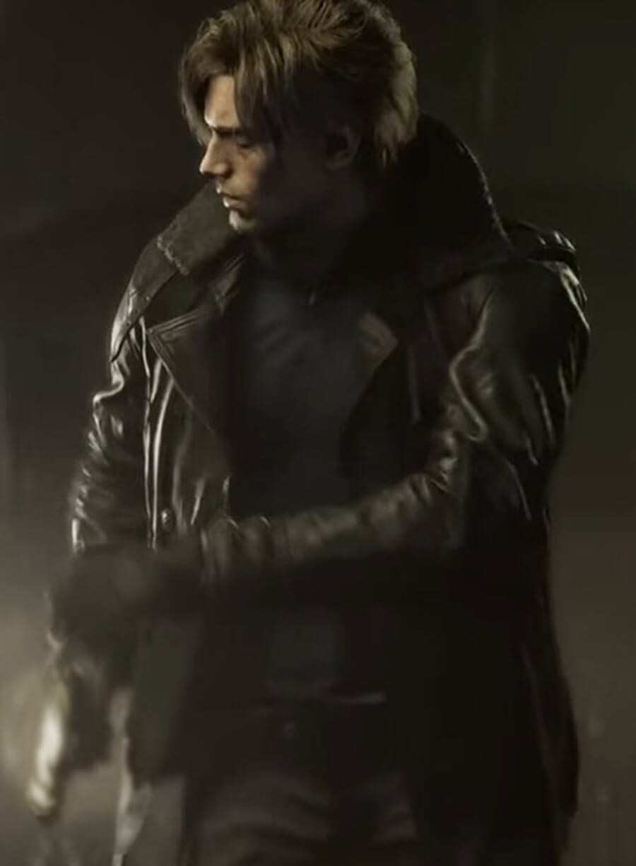 Leon Kennedy Resident Evil Requiem Leather Jacket